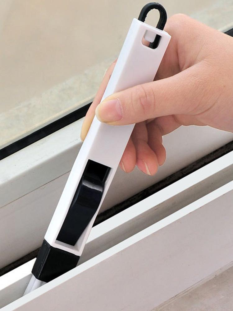 Щетка для чистки оконных пазов, инструменты для уборки дома, щетка для очистки компьютерных слотов, щетка для клавиатуры, щель, лопата для пыли, очиститель дорожек