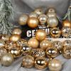 36 шт. Большой Рождественской елки Украшение Подвеска Небьющееся Подвесное Украшение Набор Рождественских Шаров Дом