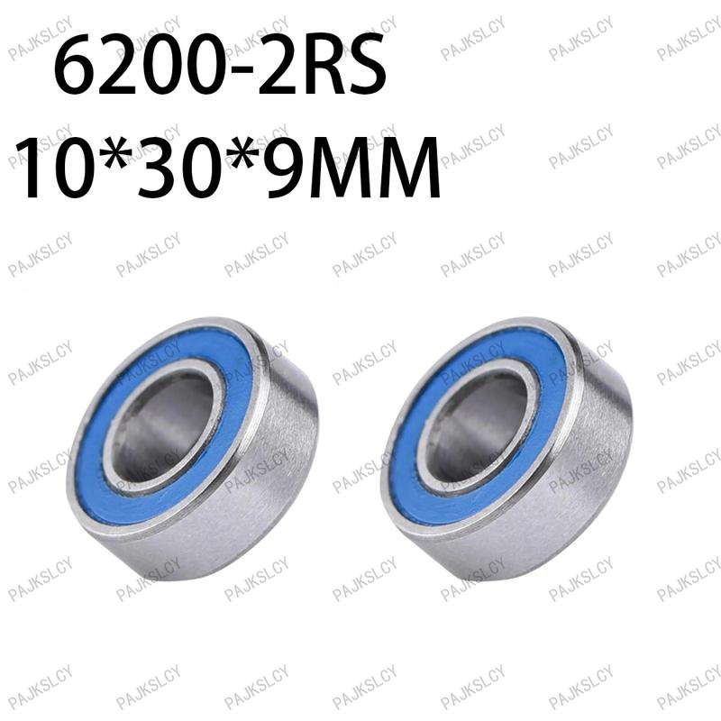 2PCS Universal Motorcycle Bearing Brand New 6200 6201 6202 6203 6204 2RS Motorcycle parts High Quality Secure Durable Waterproof