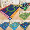 Мультфильм Полет Летающий Шахматный Лабиринт Игра Война Коврик Ковер для Детей Игровой Пол Спальня Дом Гостиная Нескользящий Коврик Подарки