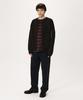 Shirter Chunky Yarn Heavy Cardigan (Dark Brown)