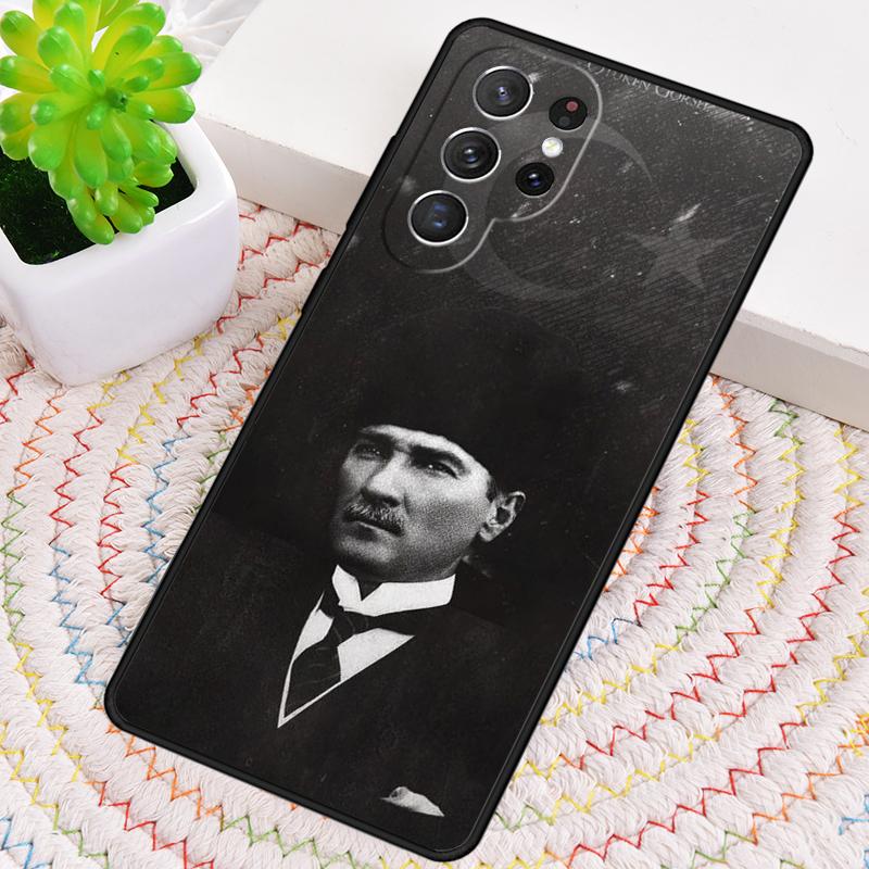 Силиконовый чехол для телефона Мустафы Кемаля Ататюрка для Samsung Galaxy note 10 pro S26 S25 S24 S23 S22 S21 Plus S25Ultra Чехол
