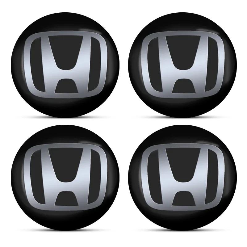Car Hot XR 56mm Car Tyre Wheel Center Hub Cap Badge Sticker Car Accessories for Honda Civic Accord CRV HRV Fit Jazz City Odyss