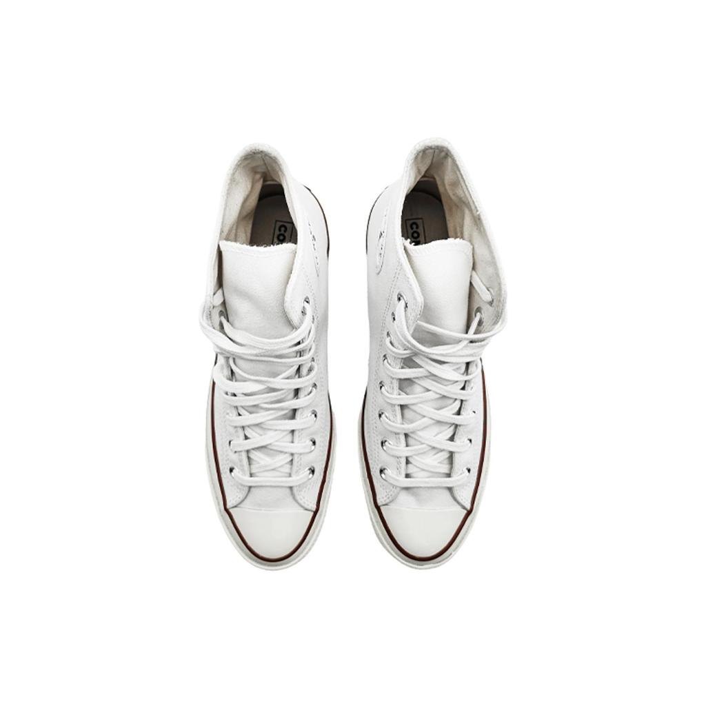 Converse Кеды Chuck Taylor High top из парусины 1970-х годов Унисекс Кремовый 162056C(Команда131-С)