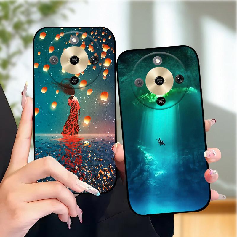 Чехол для Honor X9d X70 MTN-AN00 Стильный Милый Мультяшный Чехол Мягкий ТПУ Силиконовый Чехол для Телефона Для Honor Magic 8 Magic8 X70 Fundas Capa