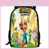 Mario Bros Super School Backpack Large Capacity Oxford Schoolbag Kids Gifts