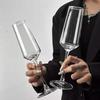ZISIZ Handmade Baccarat-Style Ceramic Champagne Goblet
