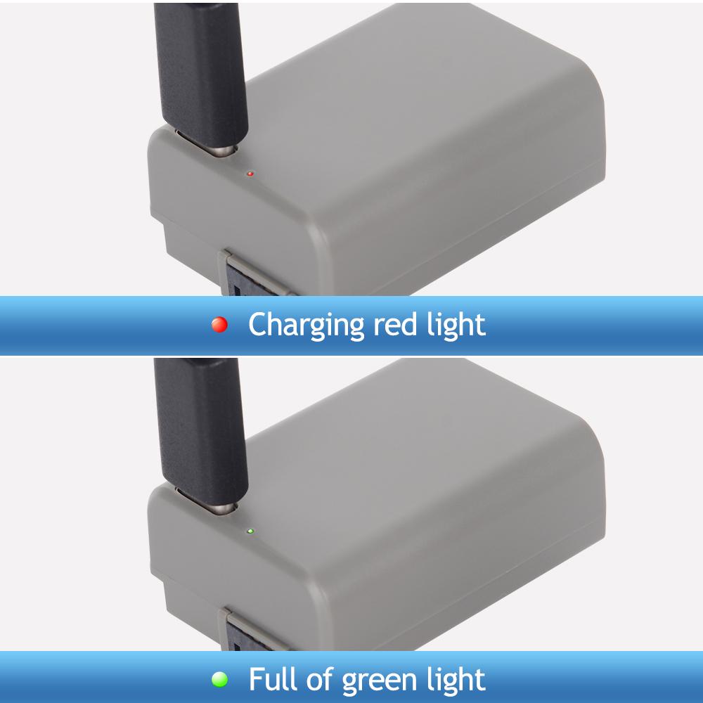 AJNWNM 7.4V 2380mAh USB NP-FW50 NP FW50 NPFW50 Аккумулятор для Sony Alpha a 6500a 6300 A6000 A5000 A3000 NEX-3 a7R a7S NEX-7