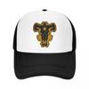 Black Bull Squad Worn Logo Baseball Cap Sun Protection Adjustable Anime Manga Black Clover Trucker Hat Spring Snapback Caps
