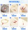 Cazador Stainless Steel Blue Evil Eye Italian Horn Charm Bracelets for Women Bracelets Lucky Protection Jewelry Gift 2026