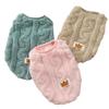 Autumn Winter Cat Clothes Warm Puppy Cats Coat Soft Fleece Vest Kitten Sweater Vests Cozy Puppy Costume Sphynx Cats Accessories