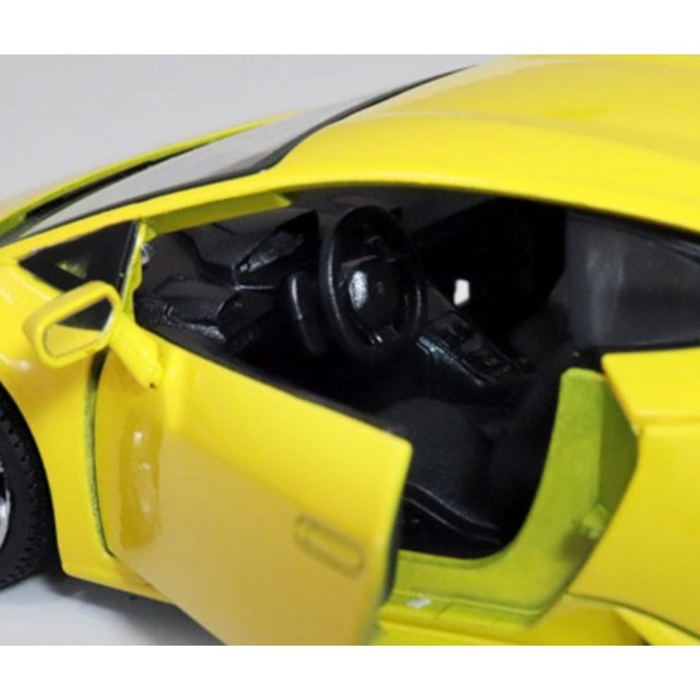 Майсто 1:24 Lamborghini Huracan LP 610-4 Металлическая модель автомобиля, Желтый
