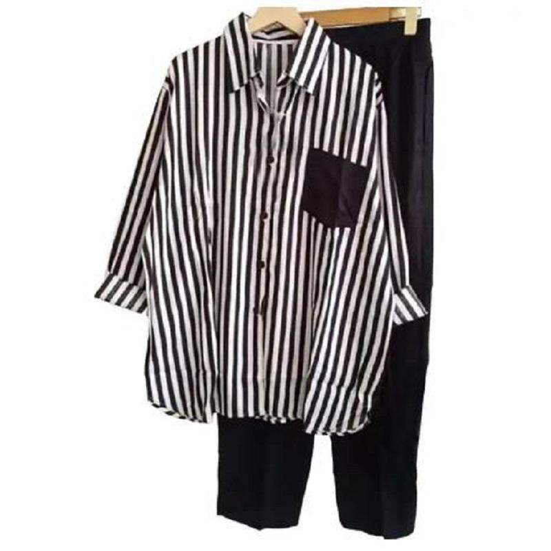 Модные весенне-осенние летние наряды женские спортивные костюмы женские комплекты из двух предметов шикарные элегантные женские комплекты из брюк и блузок