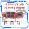 1 шт. 18611 Литий-ионная плата защиты аккумулятора PLR 1S 1S 11A 1S 1S 1S 11A BMS Модуль зарядки PCM Полимерный Lipo элемент Печатная плата