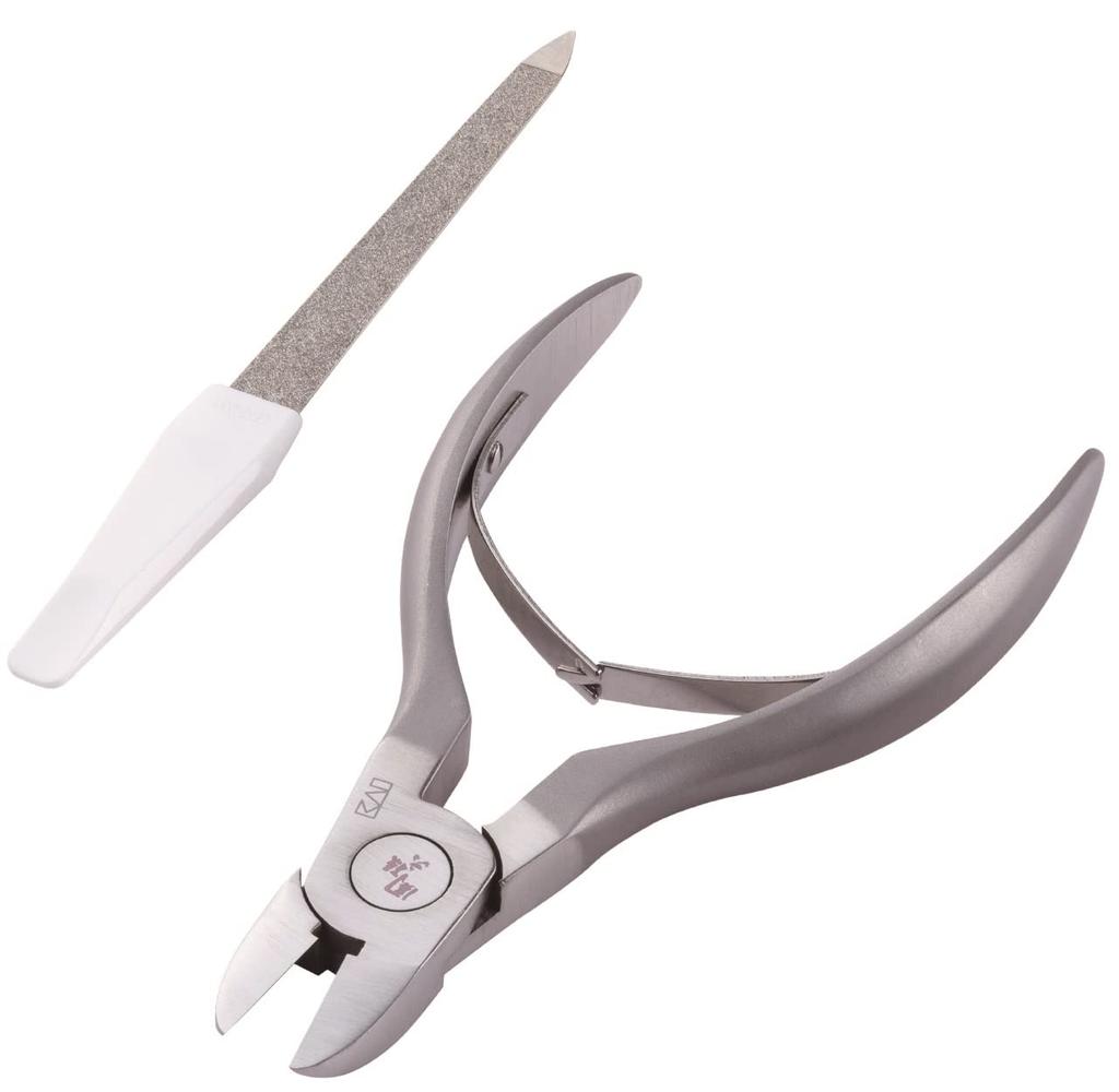 Kai Seki Magoroku Iki Nail Made in with Nail File Nippers, Clippers, Japan,