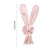 Chair Decorations Easter Bow Ornaments Rabbit Ear Design Chair Decoration For Party With Elastic Straps For Home Restaurant