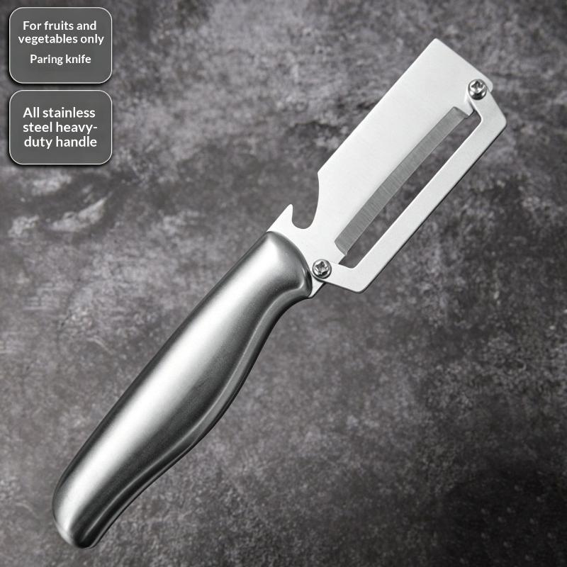 Multifunctional 3-In-1 Stainless Steel Peeler Vegetable & Fruit Slicer Shredder Versatile Kitchen Tool For Peeling Shredding