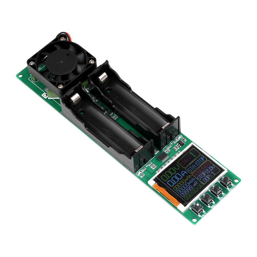 DC 5V 18650 Lithium Battery Capacity Tester Module 2-Channel Digital Battery Power Detector Module Type-C Interface