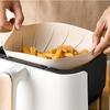 Air Fryer Accessories Silicone Bowls Round Pot Baking Tray Reusable Air Fryer Basket Liner Fried Chicken Vegetable Salad Tool