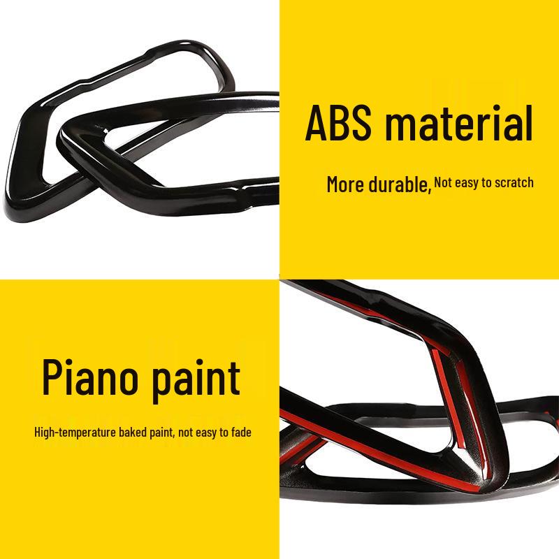 Совместимо с 19-25 BMW X5/X6/X7 G05/G06/G07 Черный Воин Накладка на выхлопную трубу Нержавеющая сталь