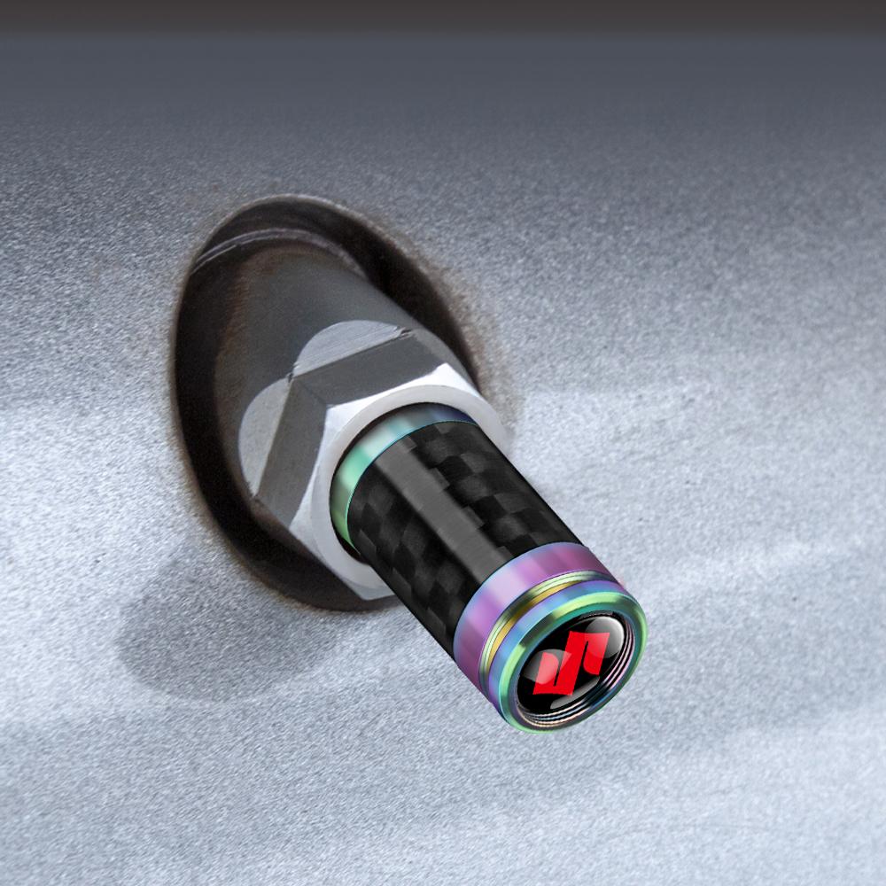 4pcs/set Car Wheel Tire Valve Air Caps for Suzuki SX4 Gsxr 600 Wagon Baleno Ignis Vitara Liana Splash Reno Spoiler Bandit