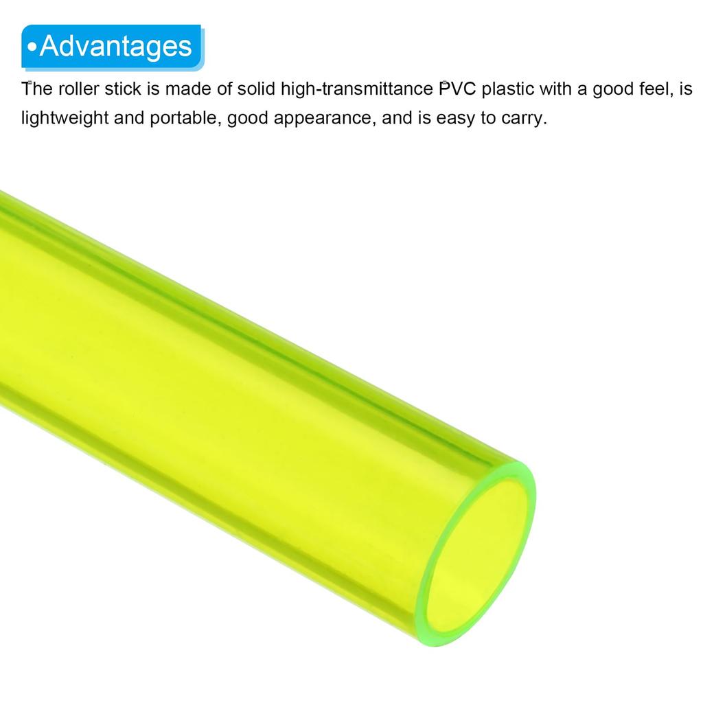 PATIKIL резиновый ролик для настольного тенниса настольный теннис рулонная палка бар клей прокатная палка пластиковый самоклеящийся инструмент желтый