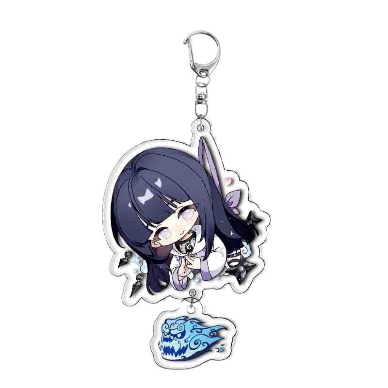 Аксессуары для акриловых брелоков Аниме Наруто Брелок для ключей с рисунком из мультфильма Узумаки Наруто
