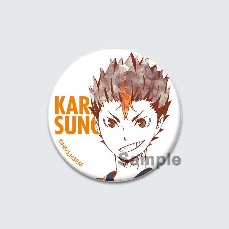 32/44/58 мм значки с героями мультфильмов Аниме Haikyuu!! Значок Манга Фигурки Значки Значок Рюкзак Одежда Украшения Броши для Сумки DIY Аксессуары
