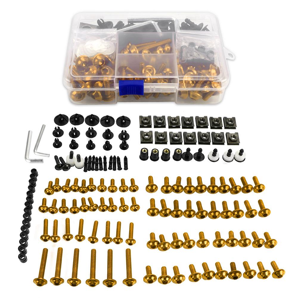 Fairing bolts For HONDA VFR800 VFR 800 800F 1998 1999 2000 2001 98 99 00 2001 Body Fairing Bolt Screw Fastener Fixation Kit
