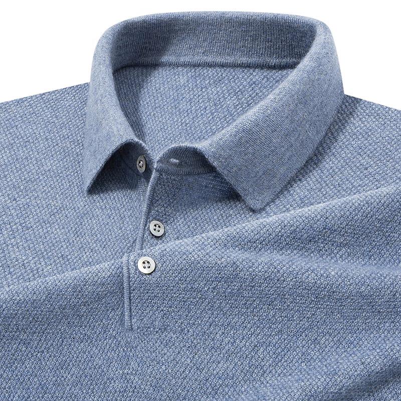 Мужской свитер FAPAI из кашемировой смеси с лацканами