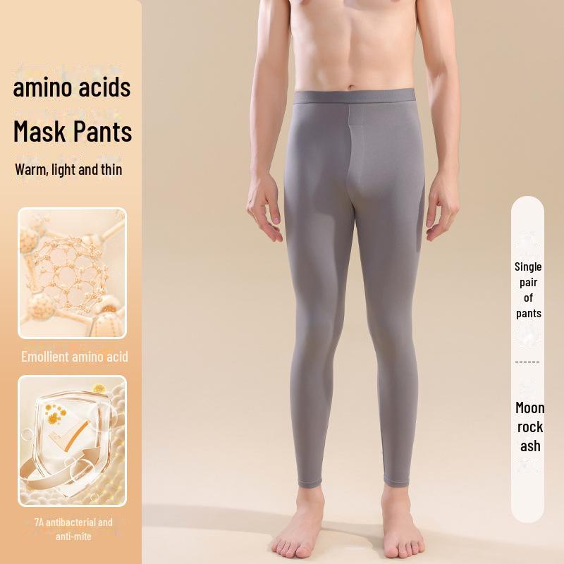 Мужские зимние ультратонкие бесшовные термоштаны с улучшающими кожу и согревающими свойствами