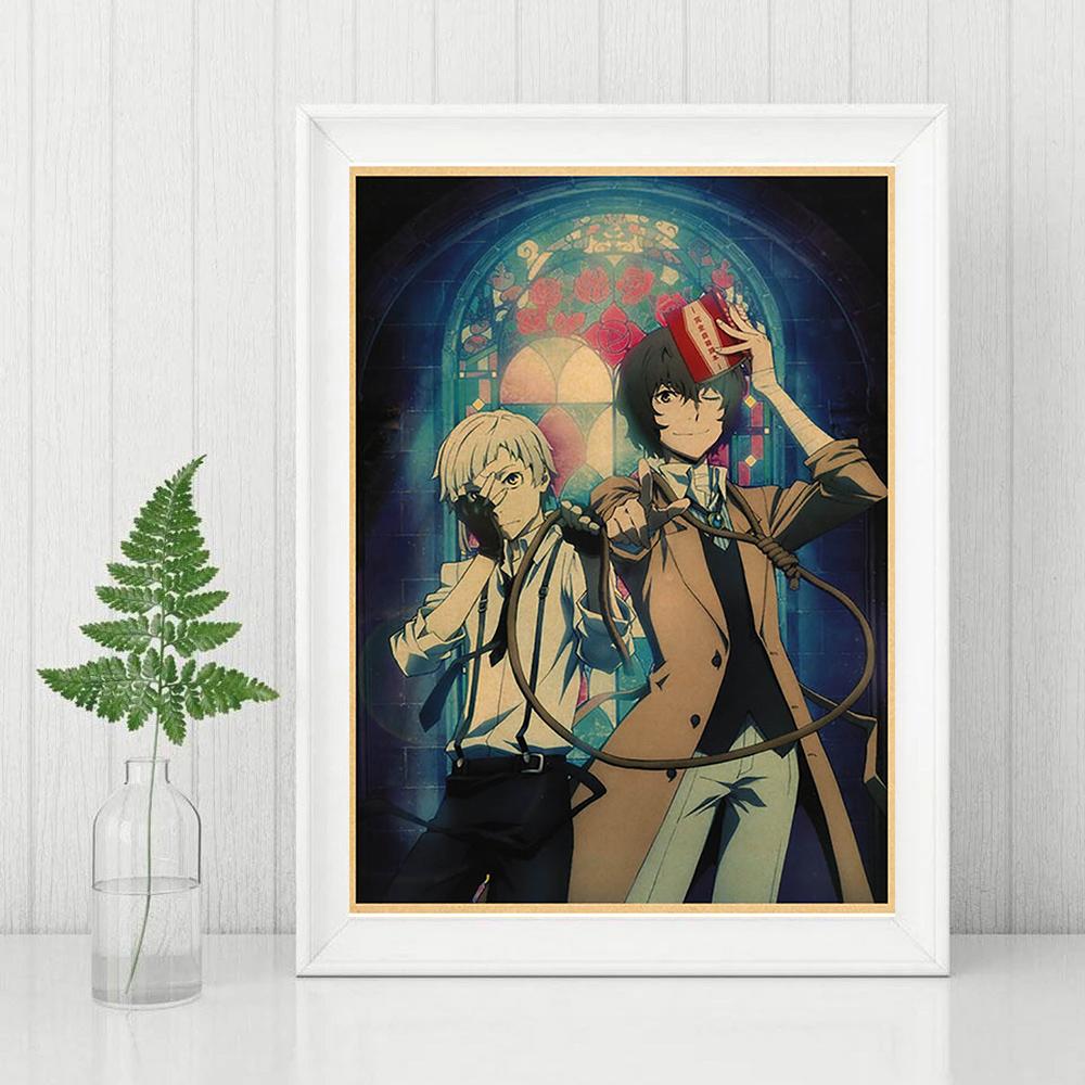 DIY 5D алмазная живопись аниме Bungou бродячие собаки набор для вышивки крестом полная дрель вышивка мозаика художественная картина стразы подарок