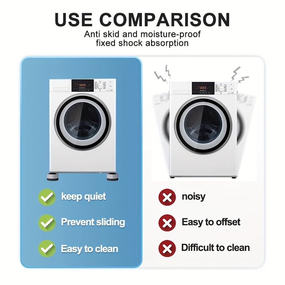 4 шт., антивибрационные прокладки, набор, шумоподавление, поддержка стиральной машины, универсальная мебель, противоскользящая сушилка для ног, основа