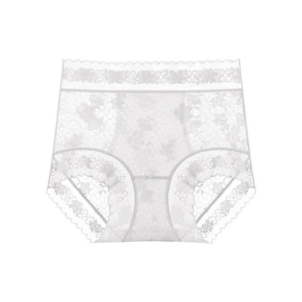 High Waist Lace Slimming Shapers Transparent Women Underwear Postpartum Body Shaper Female