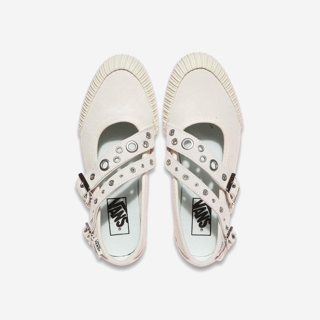 Vans Ремешок Mary Jane - Металлический Белый [VN000D9ACJ7] [Отправлено из Кореи] 100% Оригинал