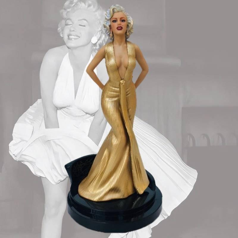 Monroe 1/4 Scale Statue Pvc Cartoon Figure Cake Decoration Model
