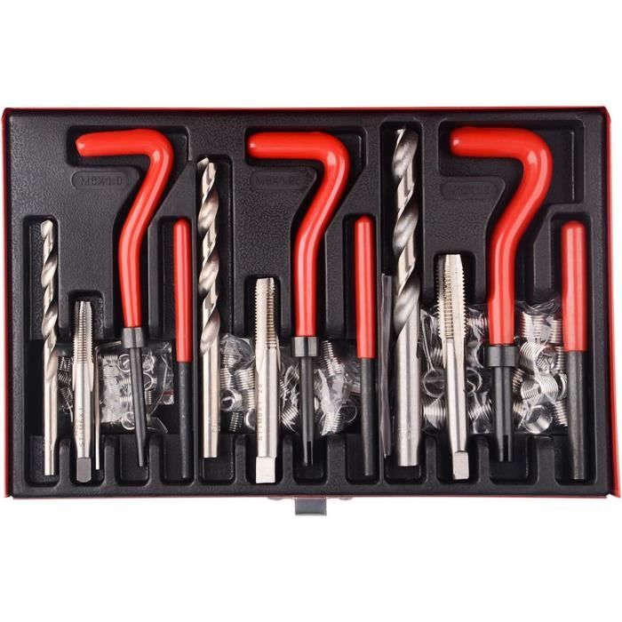 Kit De Réparation De Filetage 88 Pièces Helicoil M6 M8 M10 Tarauds Et Forets - DAYUAN