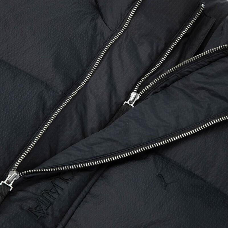 Puma MMQ Series Logo Print Пуховик на молнии Верхняя одежда унисекс Черный 536623-01