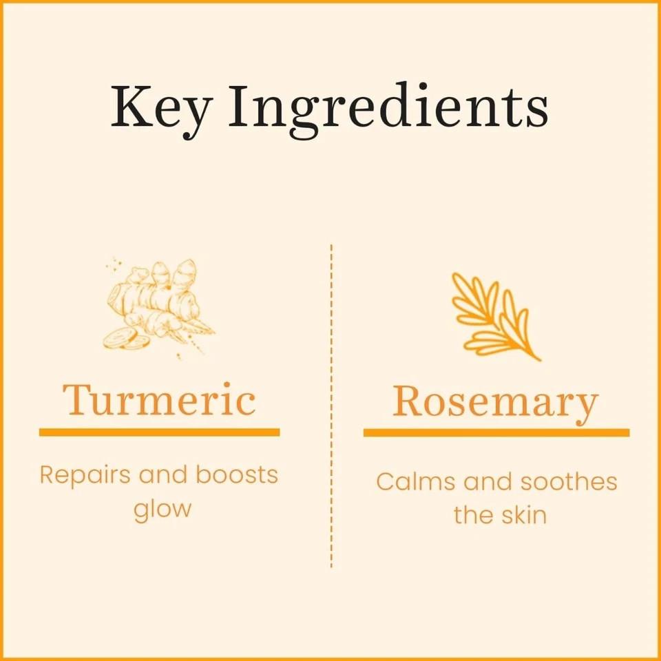 O3+ Vitamin C Turmeric Glow Gel Cream 50g | Brightening Moisturizer