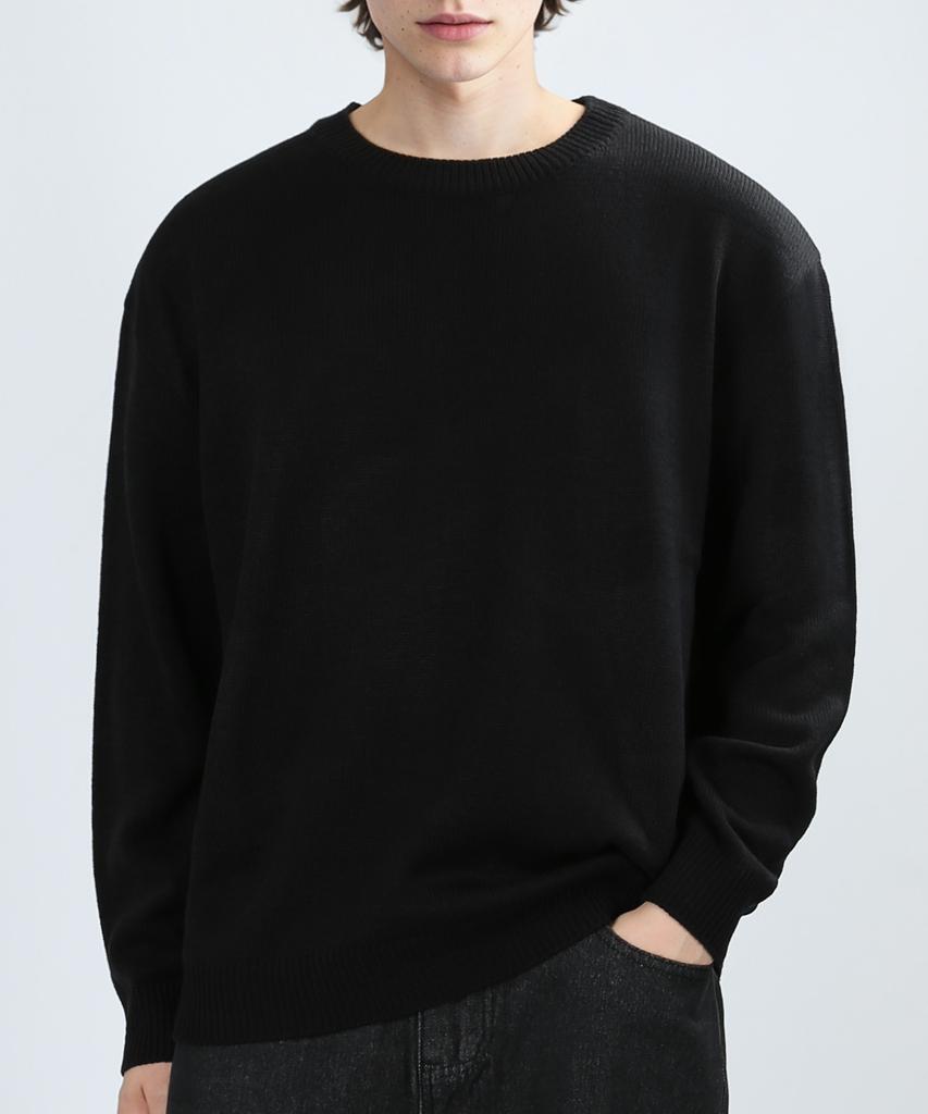 VERYVAIN Balance Round Knit (Black)