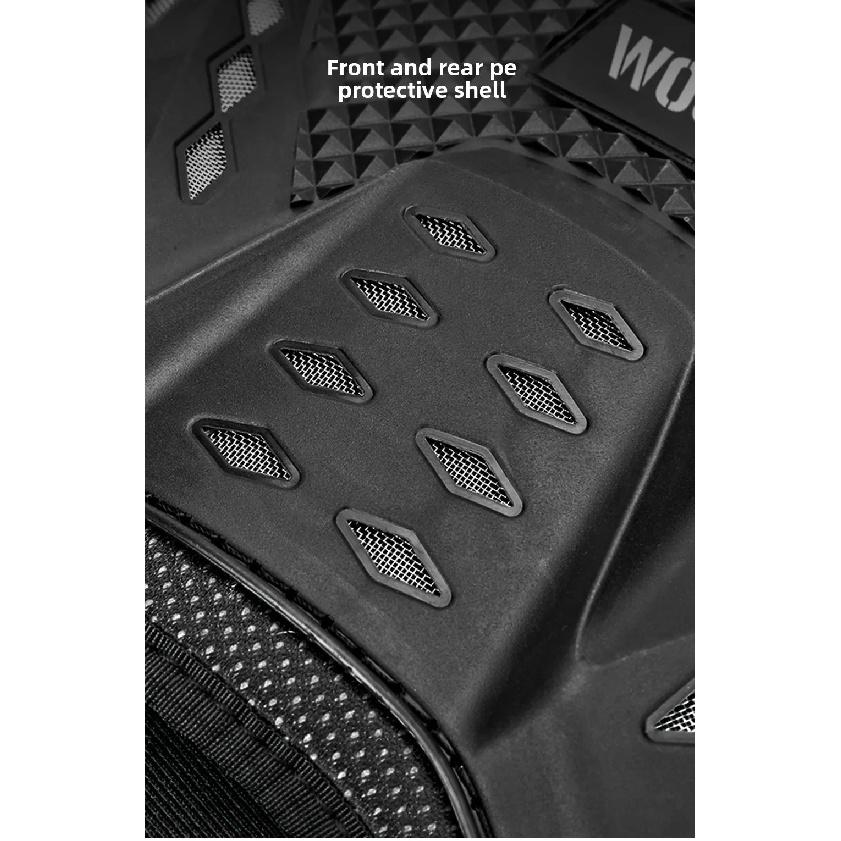 WOSAWE or Back Protector Spine Chest Protection MTB Motocross Racing Body Protective Vest Motorbike Jacket