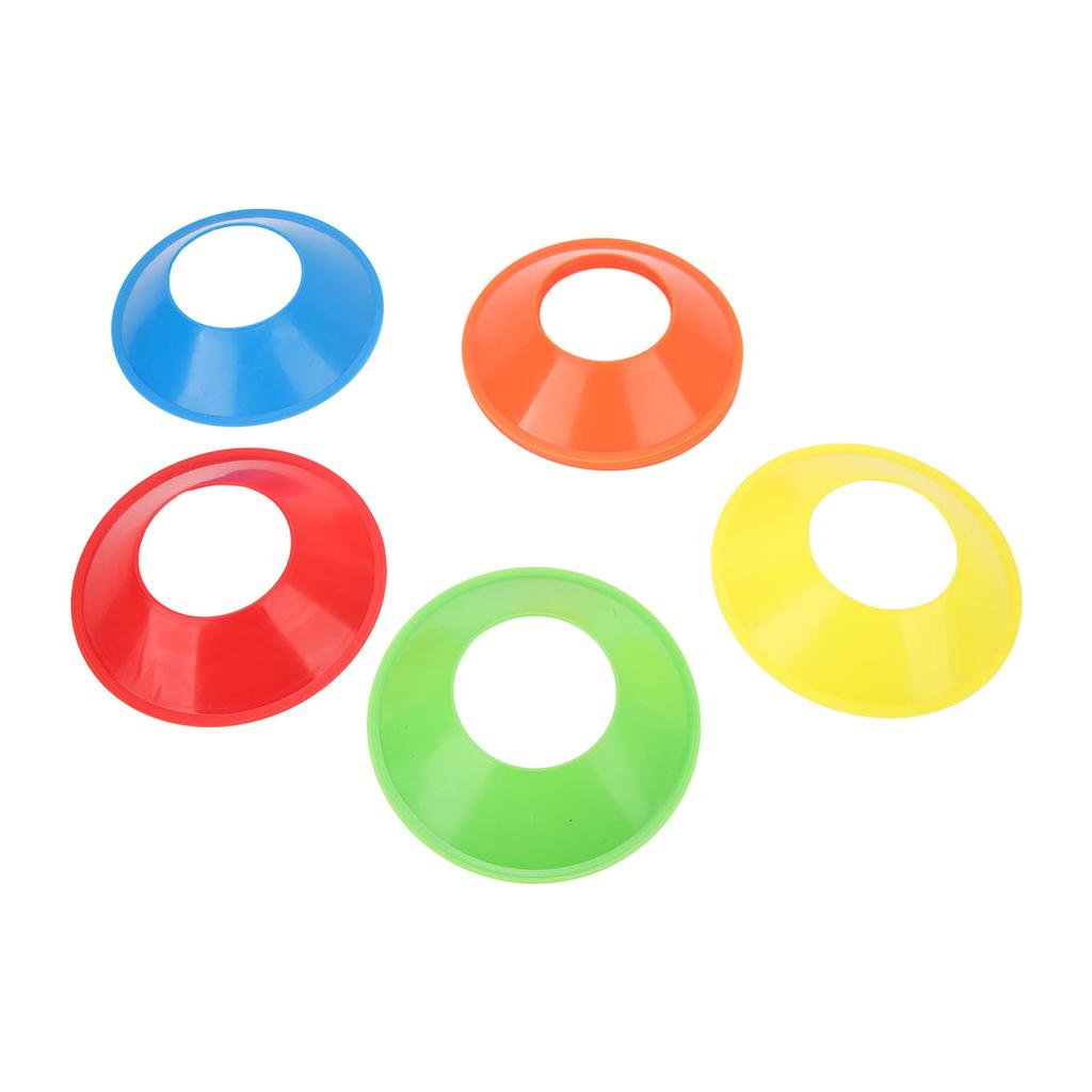 10Pcs Sports Disc Cones Football Soccer Sports Exercise Cones Agility Training Playing Field Marker