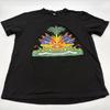 Футболка L'Union Fait La Force Мужская L Черная с Графическим Принтом Логотипом .#40254