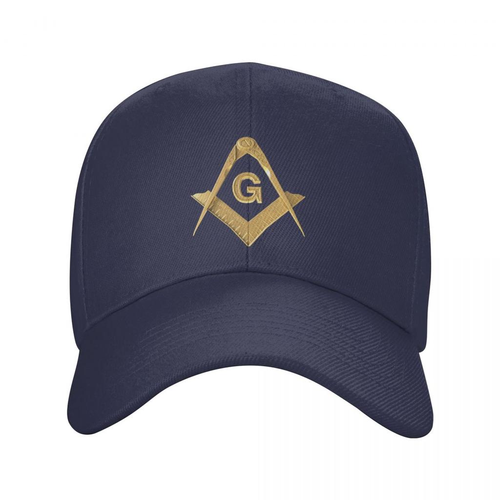 Золотая бейсболка с логотипом Freemason для женщин унисекс, регулируемая масонская шляпа для папы, уличная одежда, летние шляпы Snapback