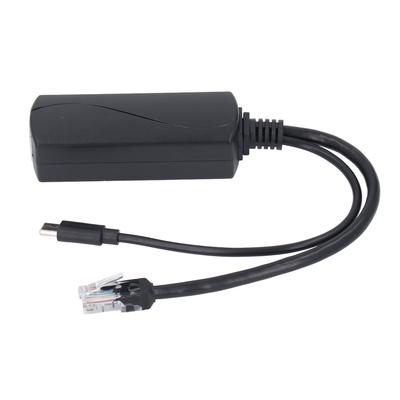 Гигабитный PoE-сплиттер для Pi 5 5B 5V, соответствующий IEEE802.3af, PoE-адаптер USB-C, 1000 Мбит/с, высокоскоростной Power Over Ethernet