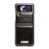 Противоударный удобный кожаный тонкий чехол для Samsung Galaxy Z Flip 4 Flip3 Flip4 Flip 3 5g, чехол для мобильного телефона с защитой от падения