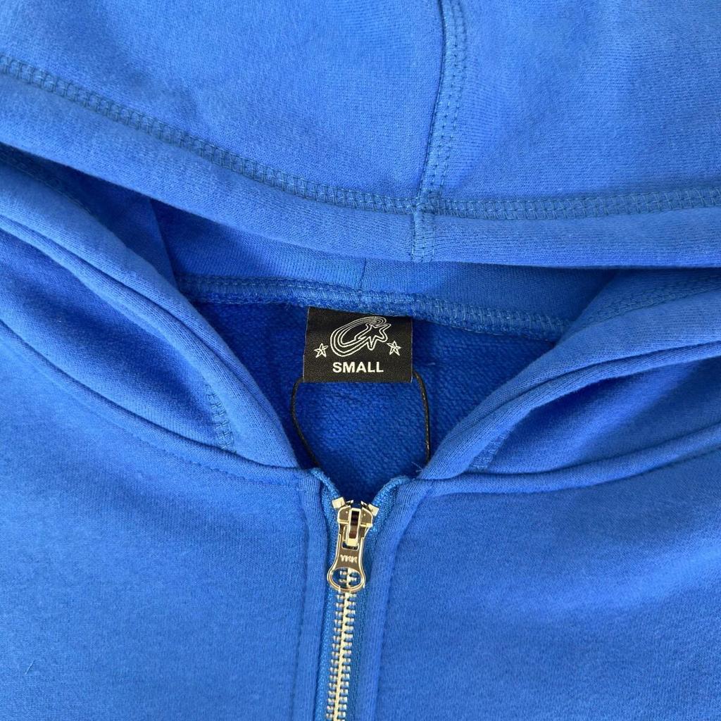 Мужская толстовка Corteiz Vibe с капюшоном на молнии, утепленная флисом, в стиле хип-хоп