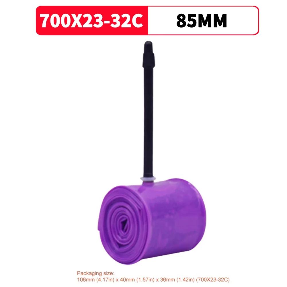 700C X 35-50C/23-32C Ультралегкая велосипедная камера 45мм/65мм/85мм Клапан Presta TPU камеры Суперлегкая камера Велосипедные аксессуары