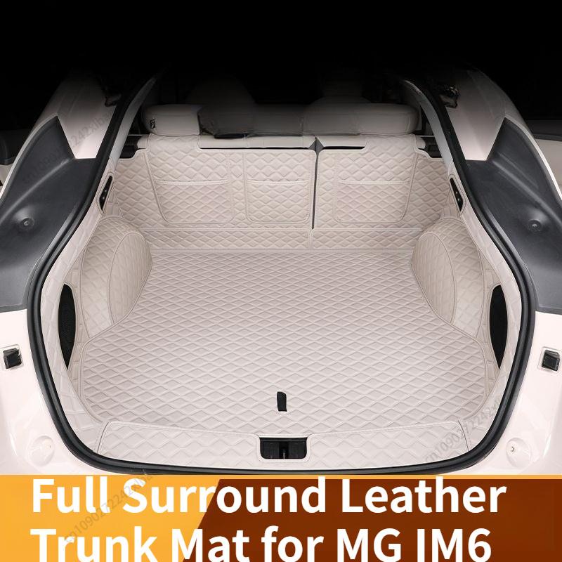 Full-surround waterproof trunk mat, decorative auto accessory for MG IM6 2025/2026 Car Mat Accessories Cargo Liner durable