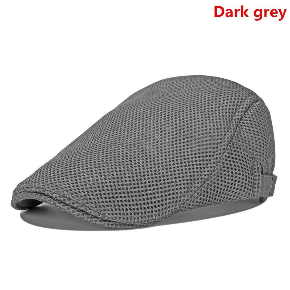 Летняя кепка газетчика, регулируемая, дышащая, с козырьком, берет, шляпа для гольфа
